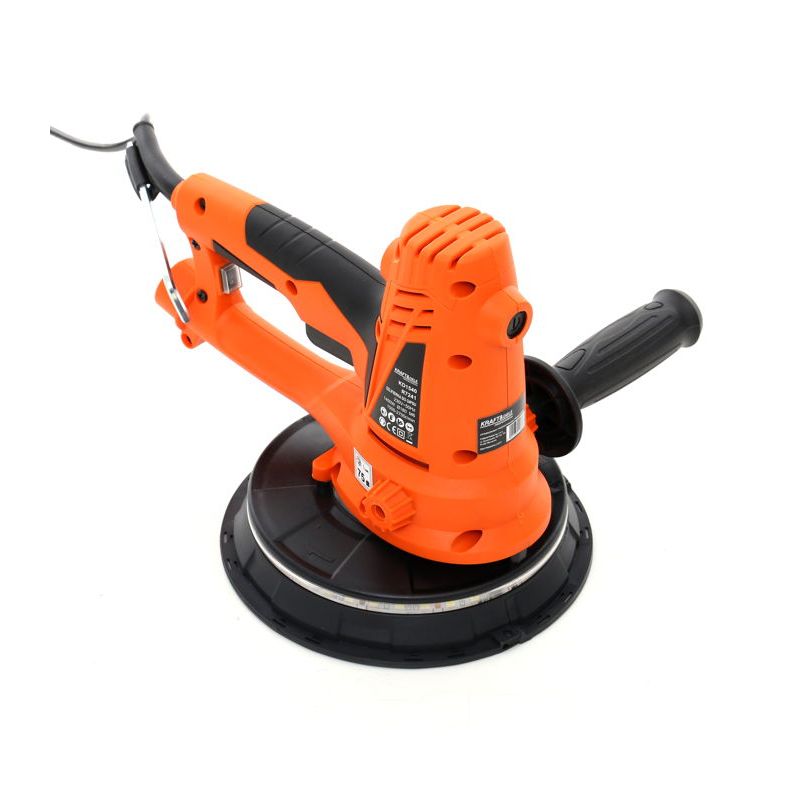 Slefuitor pereti cu aspirator si LED Kraft&Dele KD1540, 1400W, 180 mm, turatie reglabila