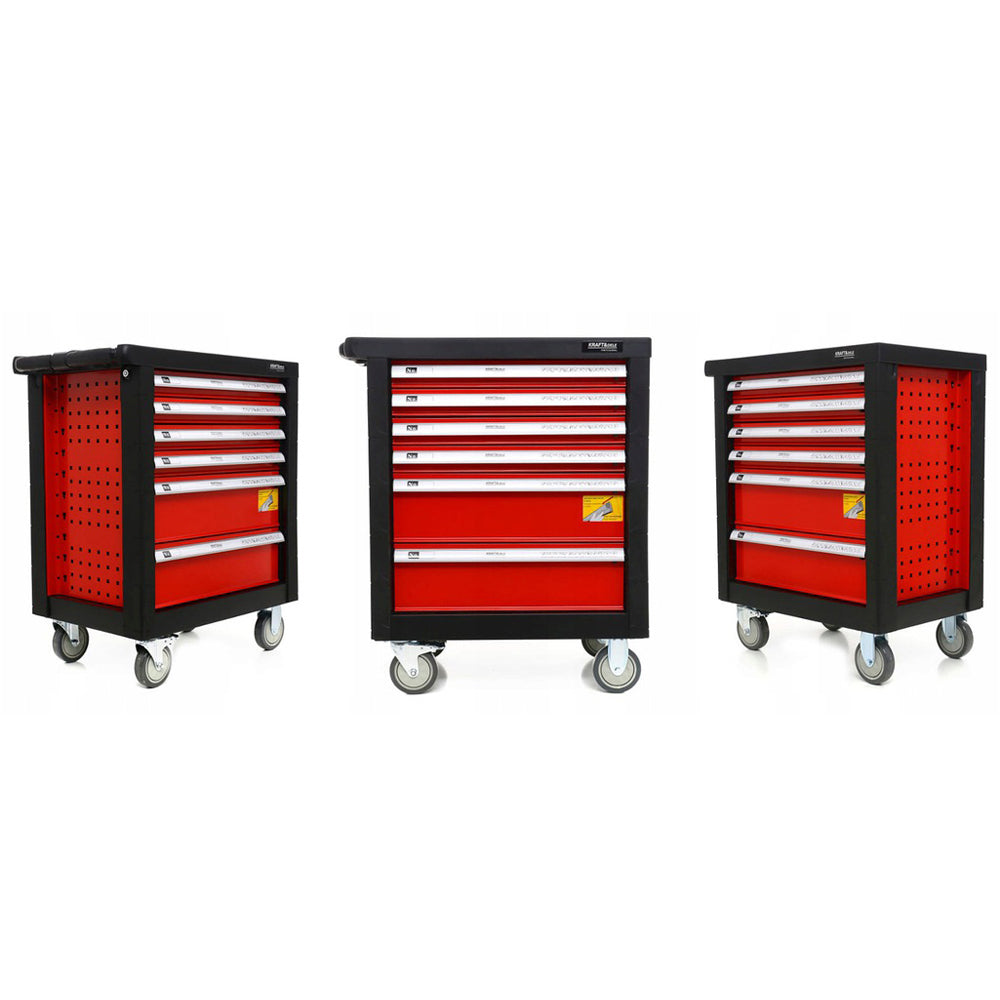 Dulap scule Kraft&Dele KD361, 985x766x465 mm, 6 compartimente, banc de lucru