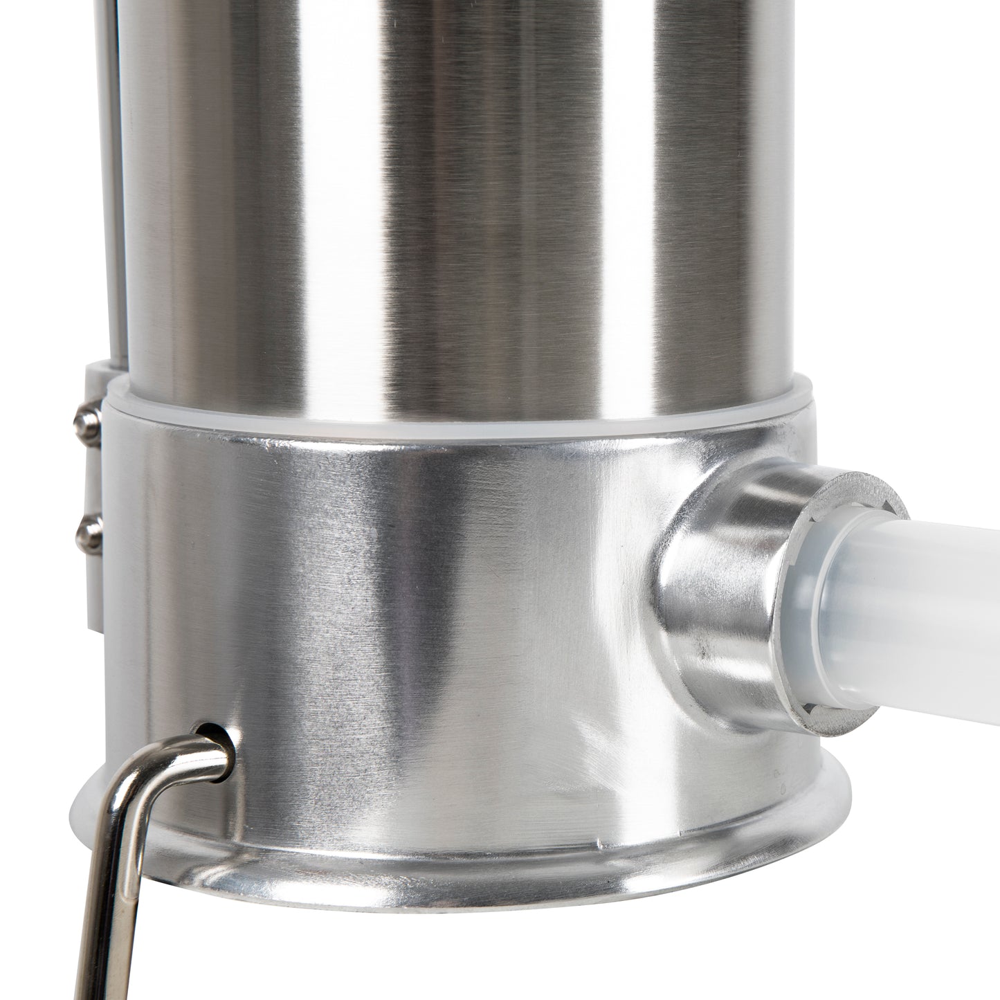 MICUL MACELAR Recomanda - Masina de umplut carnati, 5.5Kg, 6xPalnii incluse, Vertical Profi, Inox