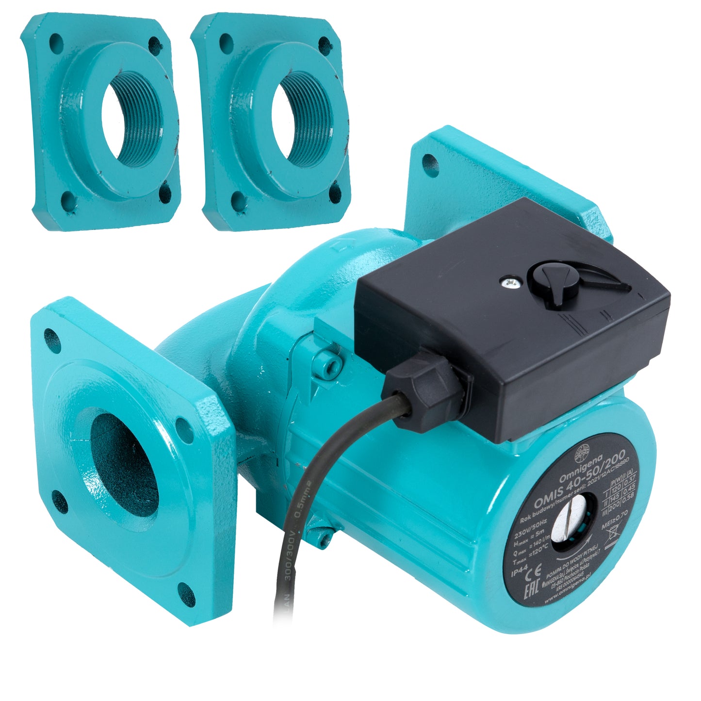 Pompa recirculare centrala Omnigena OMIS 40-50/200, debit 140l/min, putere 200W