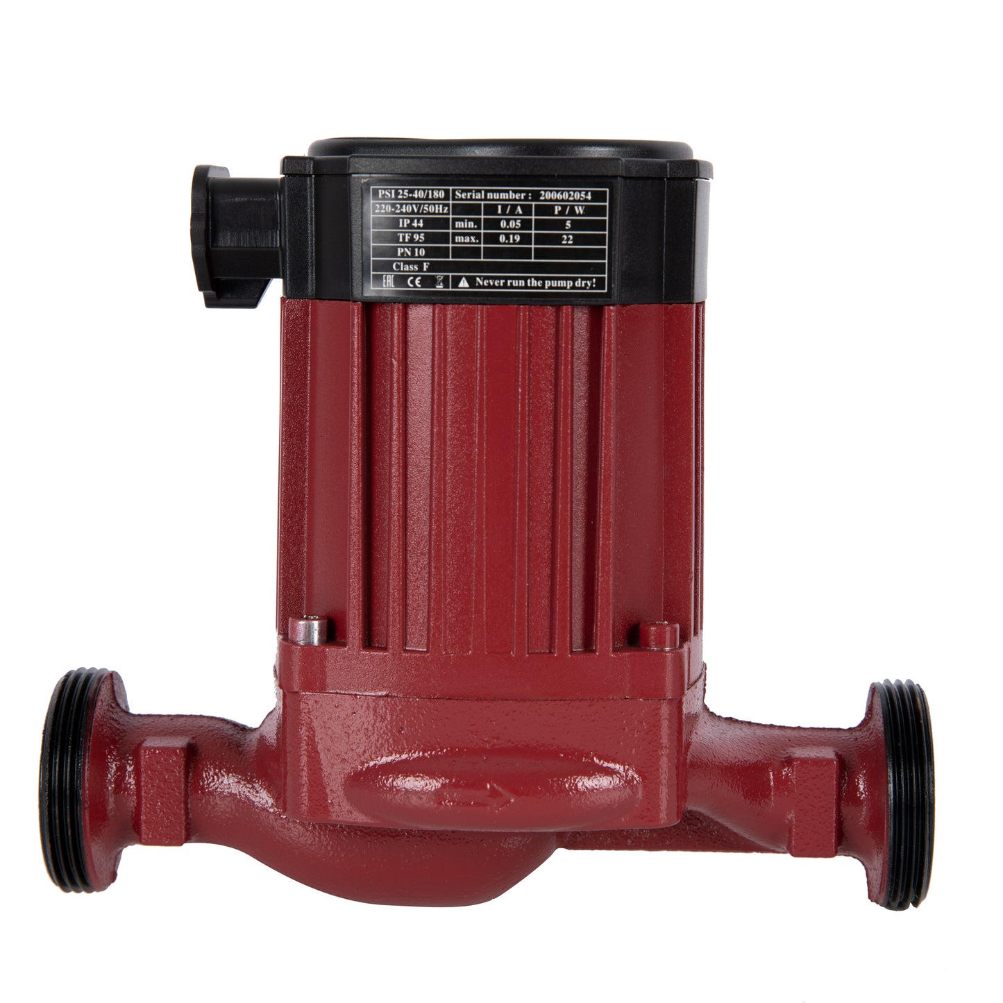 Pompa recirculare centrala Rohtenbach PSI 25-40/180, debit 46l/min, putere 22W