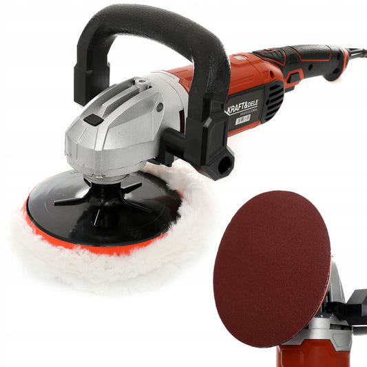 Masina de lustruit si polisat Kraft&Dele KD3054, 2550 W, 180 mm, turatie reglabila
