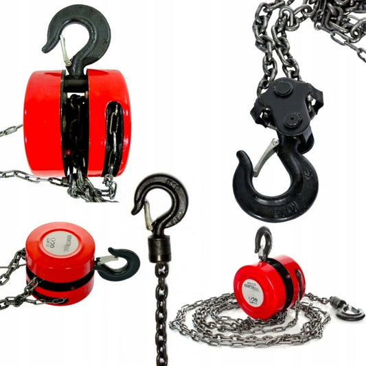 Palan cu Lant / Scripete Kraft&Dele KD1116, 2 Tone