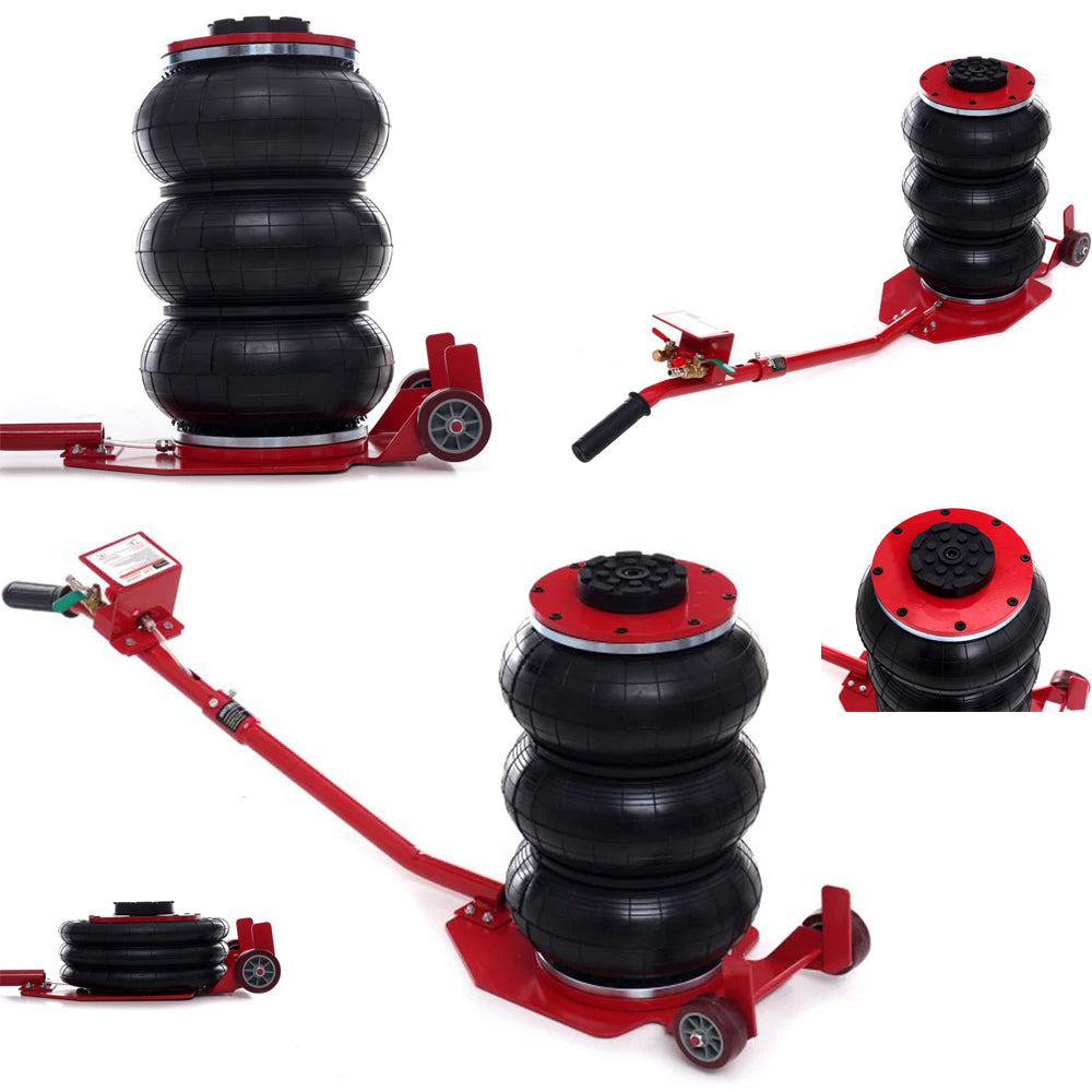 Cric hidraulic pneumatic cu perna de aer Kraft&Dele KD470, 3.5T