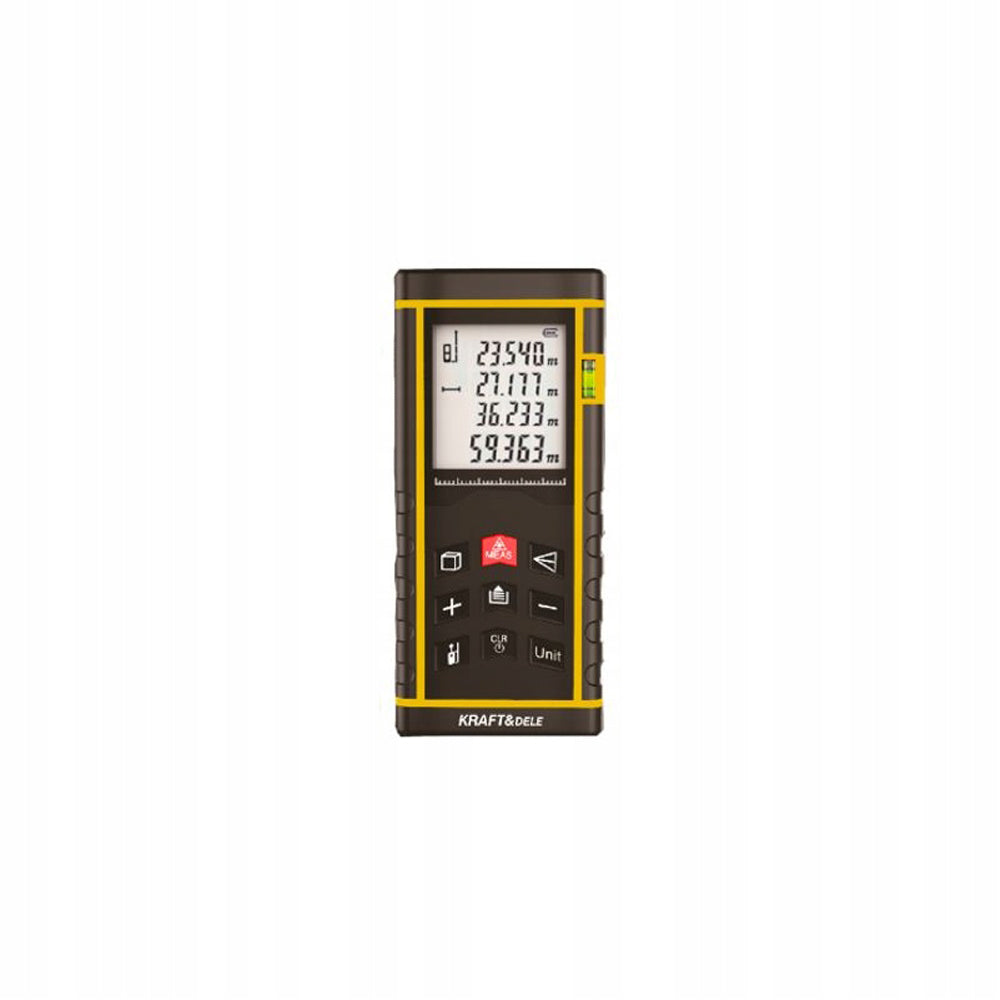 Telemetru cu laser Kraft&Dele KD10406, 60m + husa protectie