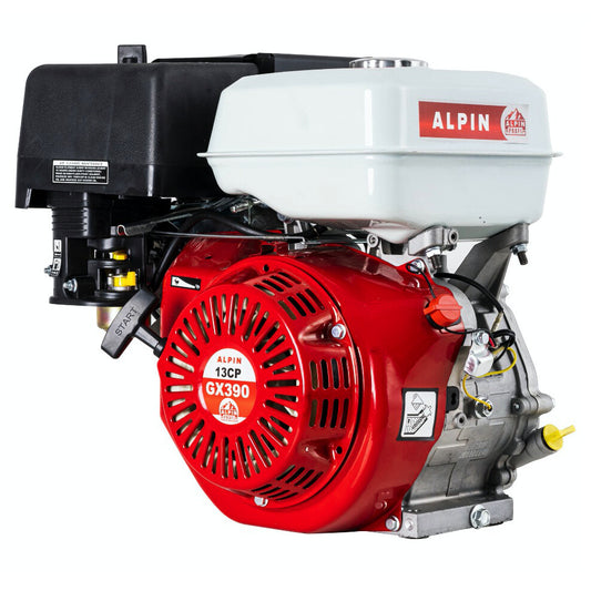 Motor motocultor / uz general Alpin Profi GX390 (188F), 13CP, 4 timpi, ax cilindric 25mm, 389CC, pe benzina, uz General