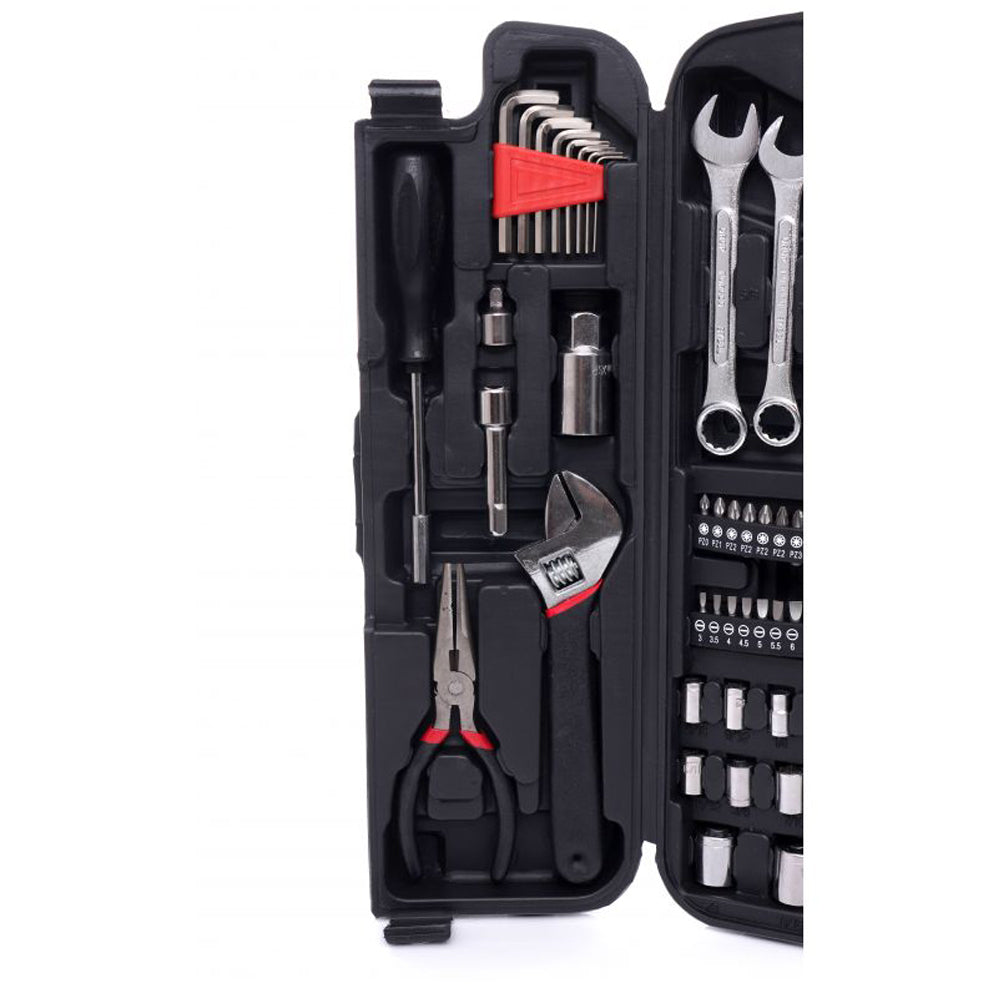 Trusa scule Kraft&Dele KD10830, 95 bucati, valiza de transport inclusa
