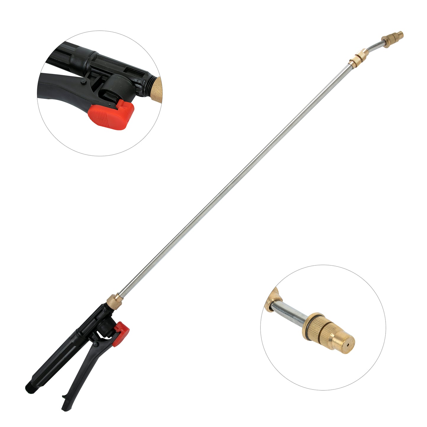Set Set Lance extensibila telescopica inox Pandora, 70-120cm, duza cupru, universala pentru pompa stropit