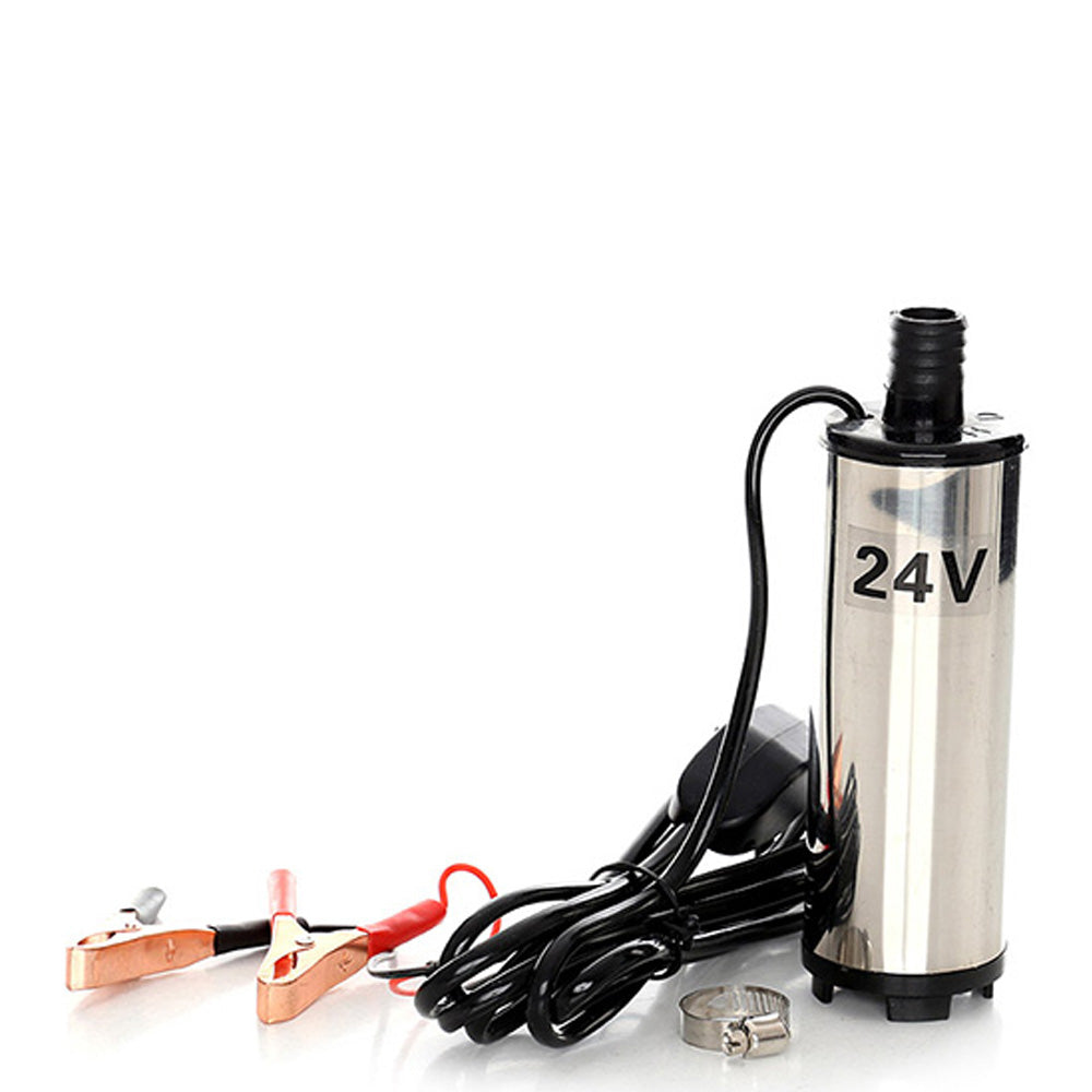 Pompa transfer lichide Kraft&Dele KD1171, 24V cu autoamorsare, pentru motorina sau ulei