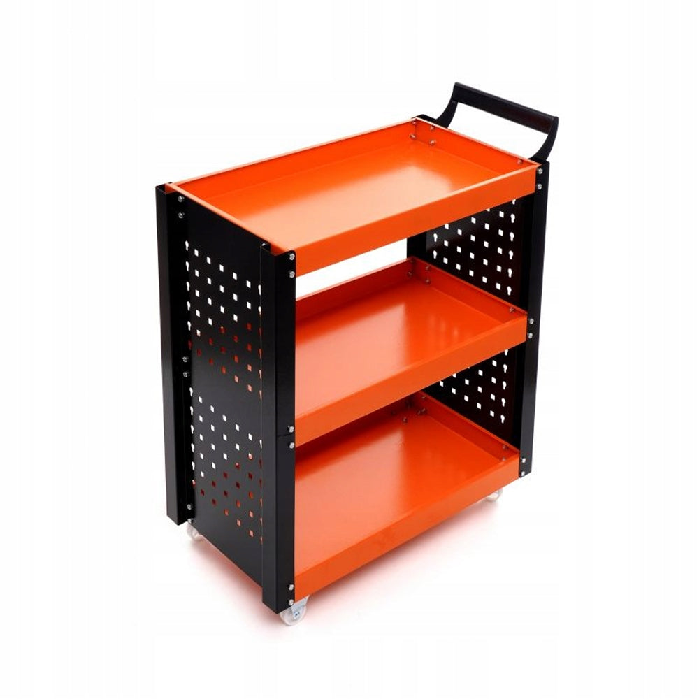 Carucior de atelier cu roti Kraft&Dele KD365, 3 rafturi