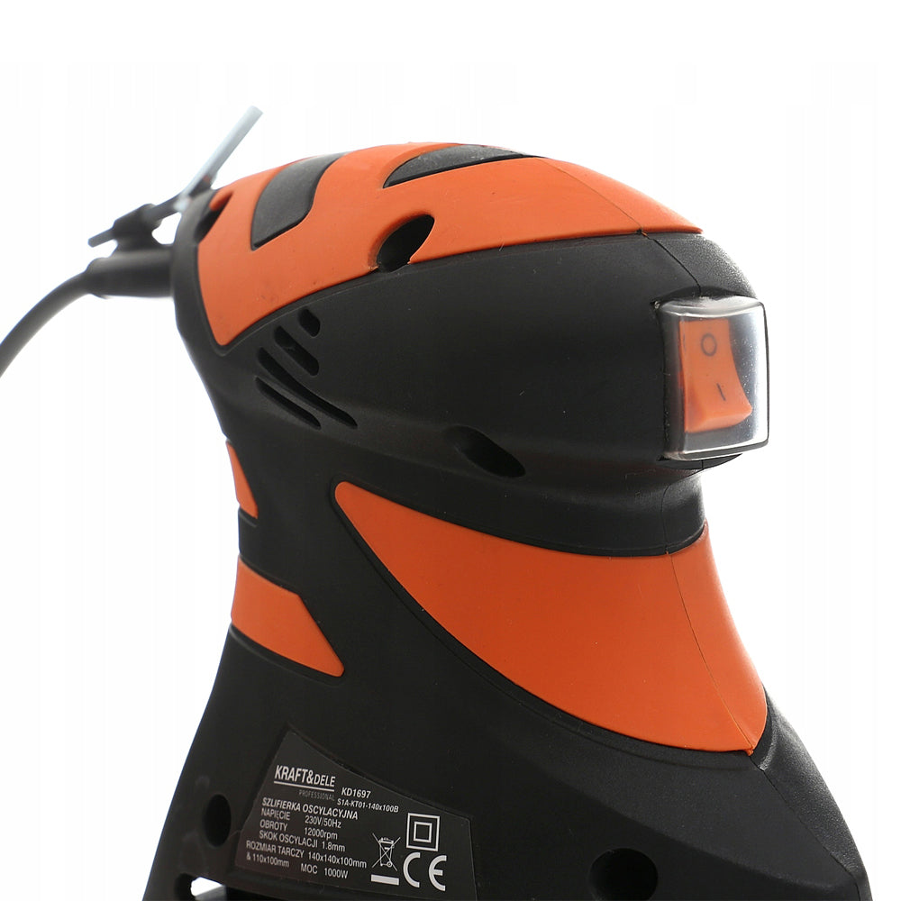 Slefuitor excentric Kraft&Dele KD1697, 1000W, 12000RPM