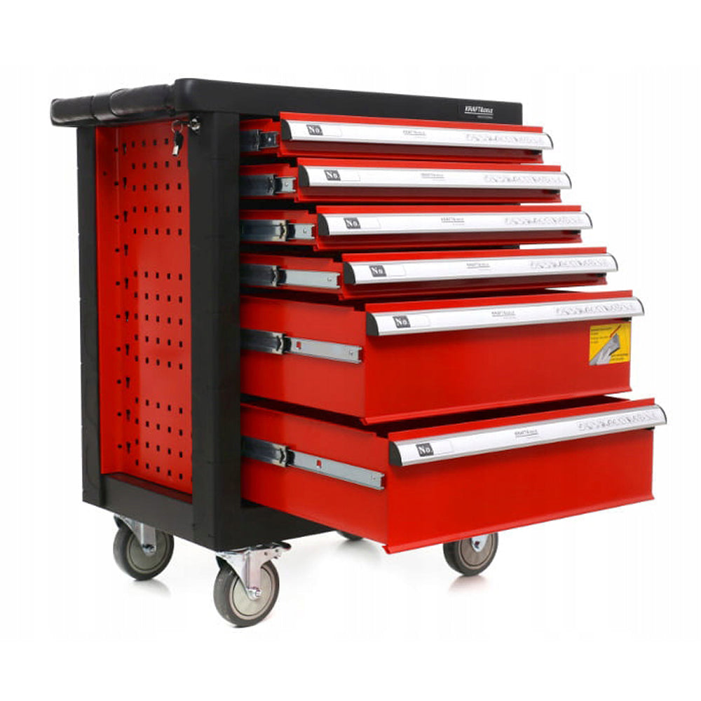 Dulap scule Kraft&Dele KD361, 985x766x465 mm, 6 compartimente, banc de lucru