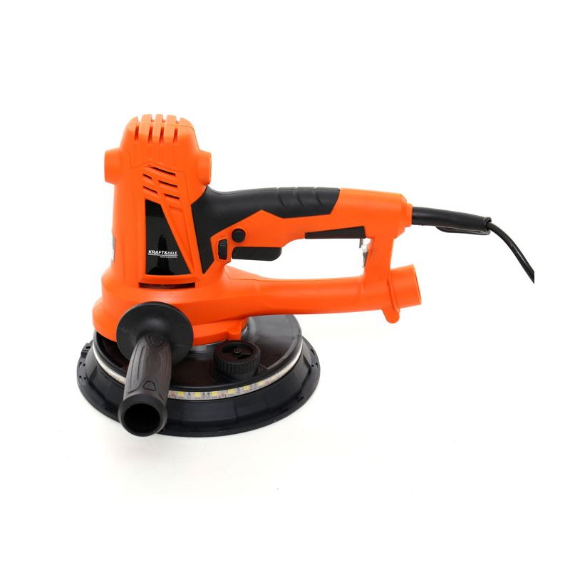 Slefuitor pereti cu aspirator si LED Kraft&Dele KD1540, 1400W, 180 mm, turatie reglabila