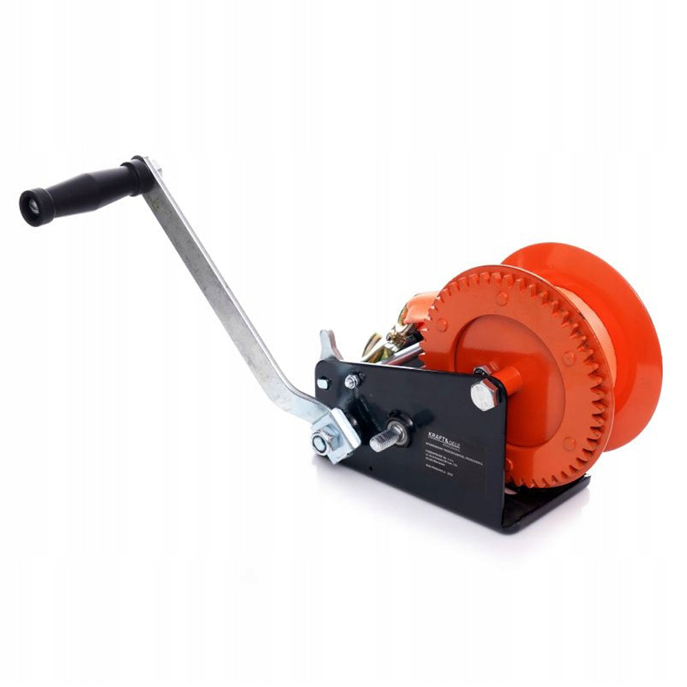 Troliu manual cu manivela Kraft&Dele KD1314, 2500lbs (1134kg)