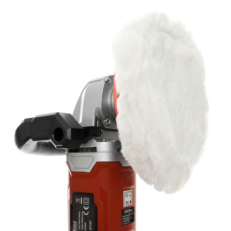 Masina de lustruit si polisat Kraft&Dele KD3054, 2550 W, 180 mm, turatie reglabila