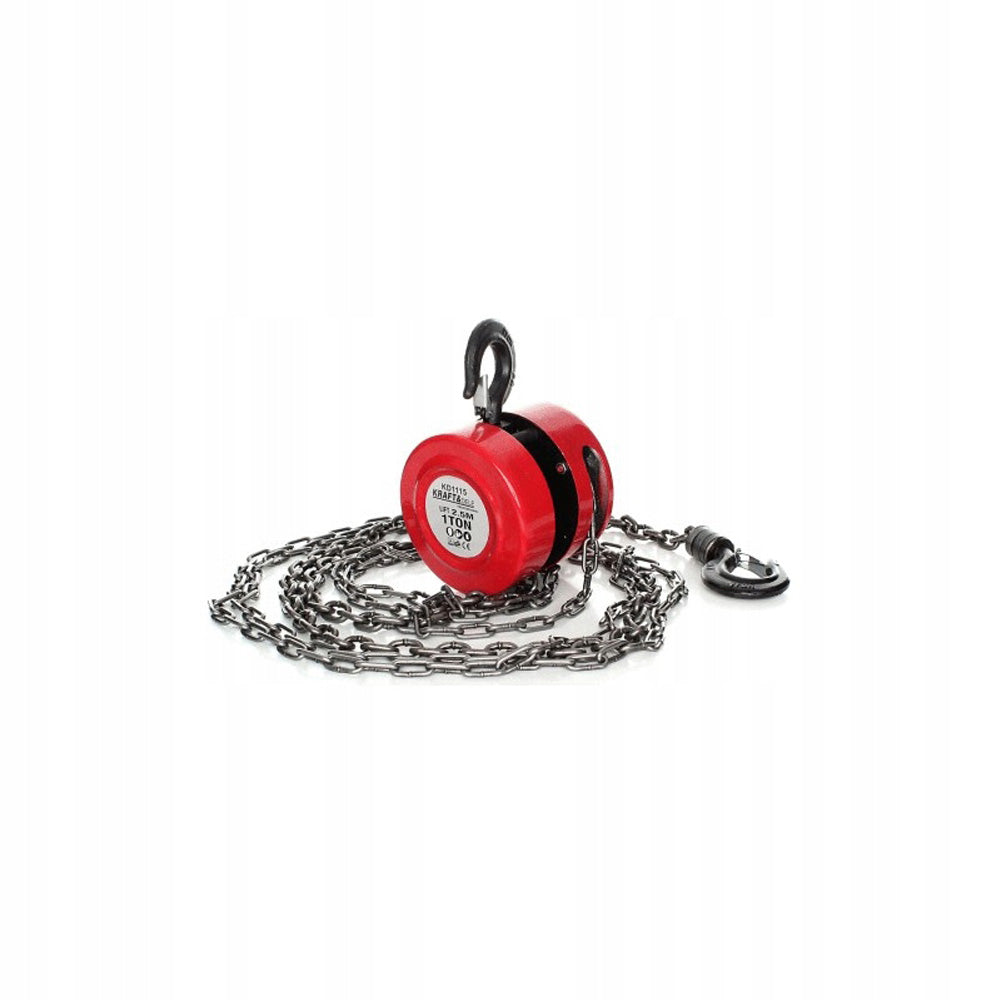 Palan cu Lant / Scripete Kraft&Dele KD1115, 1 Tona