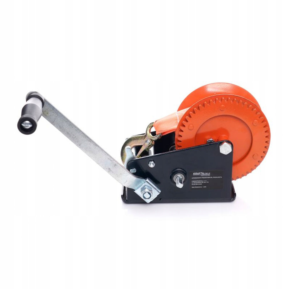 Troliu manual cu manivela Kraft&Dele KD1314, 2500lbs (1134kg)