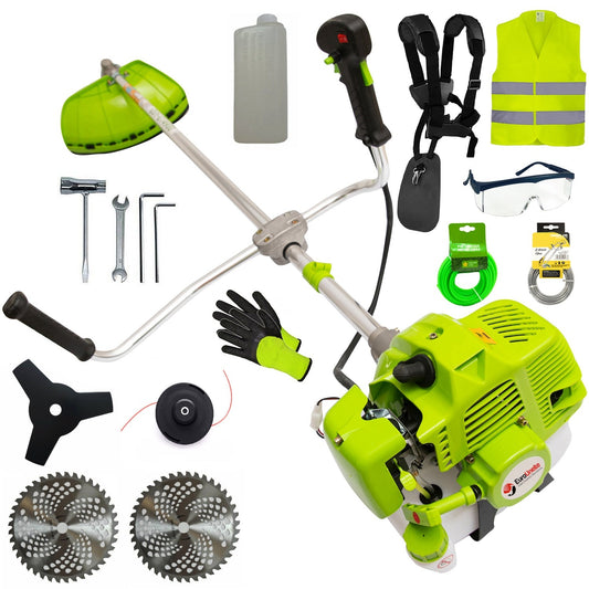 Set Motocoasa VÖKNER GT-4900-S, 6.5CP, 9000Rpm, extraVIDIA, 14 Accesorii incluse