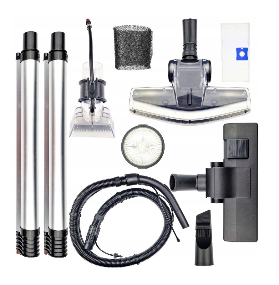 Aspirator cu spalare Kraft&Dele KD482, 1400W, 20L, Accesorii incluse