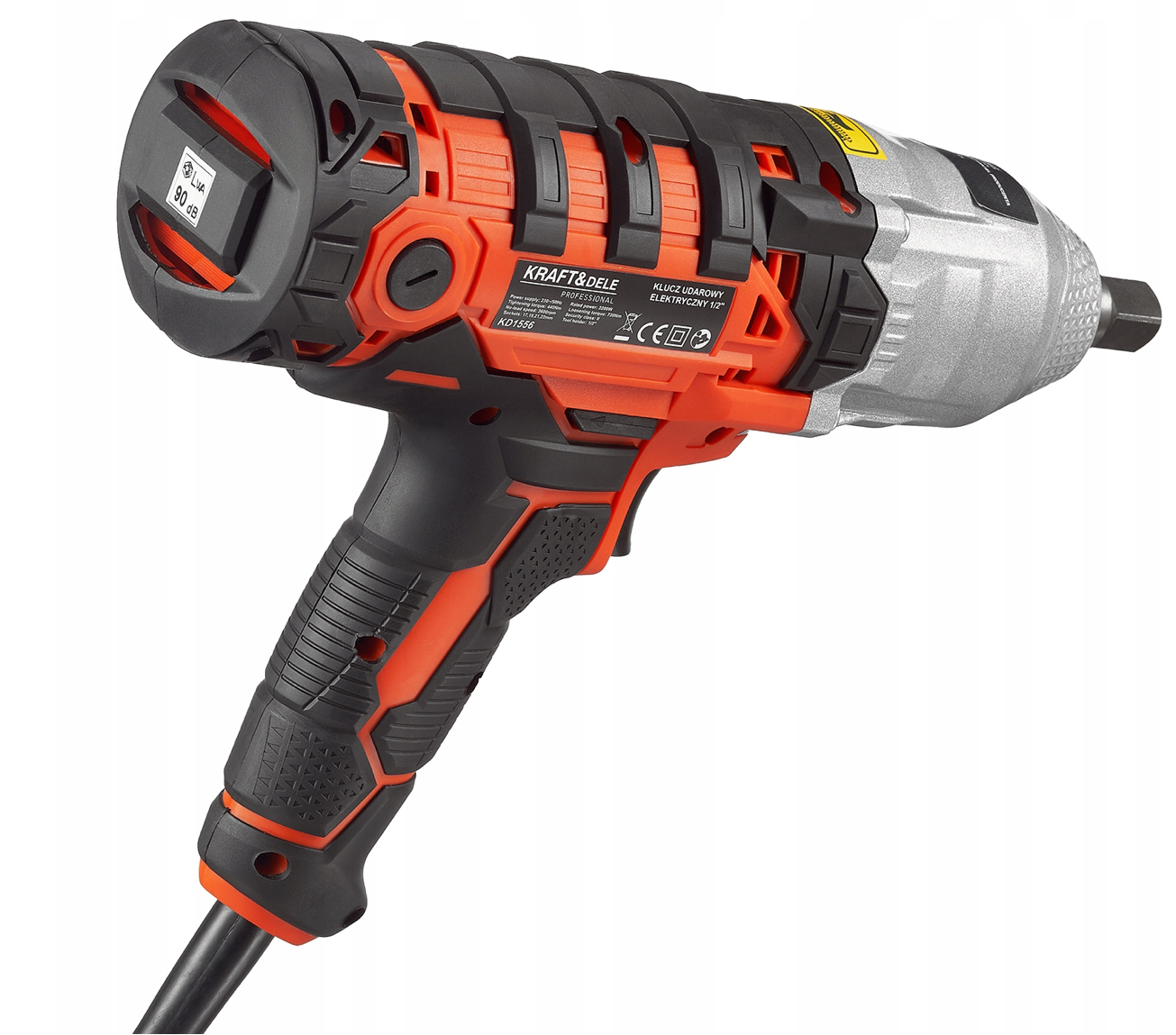 Cheie de impact electrica Kraft&Dele KD1556, 2200W, 3600RPM