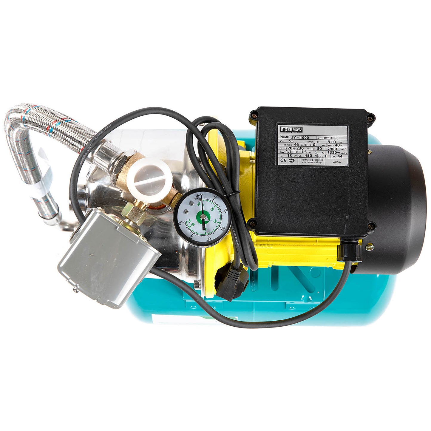 Hidrofor Liderman- Maxima-JY1000, 24L, 1.1 Kw, 55 l/min, H refulare 46m