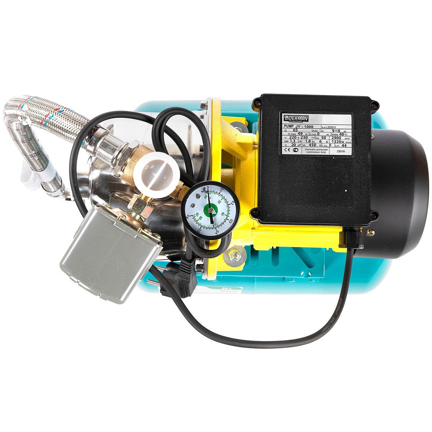 Hidrofor Liderman- Maxima-JY1000, 24L, 1.3 Kw, 65 l/min, H refulare 49m