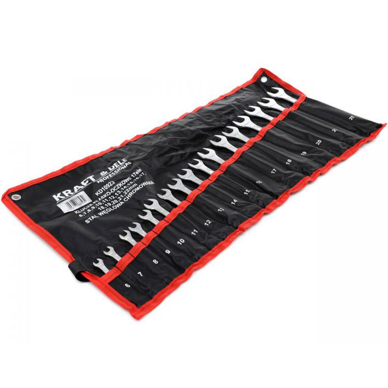 *OFERTELE-IEPURASULUI* Set de chei combinate, 17 piese, Kraft&Dele KD10923, 6-22MM
