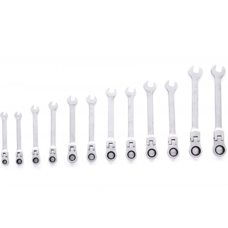 *OFERTELE-IEPURASULUI* Set de chei combinate cu clicket, 12 piese, Kraft&Dele KD11304, 8-19MM