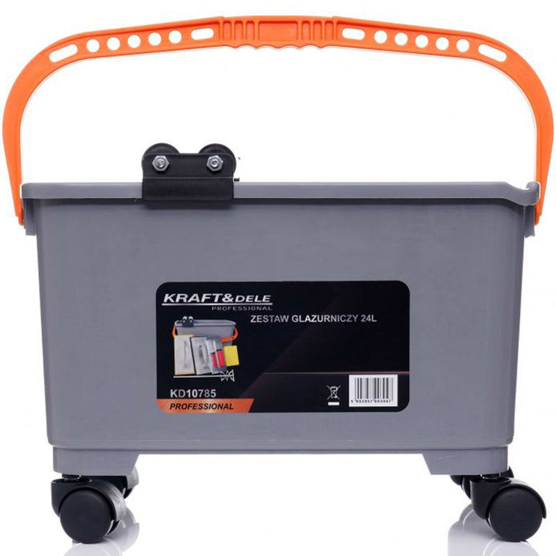 *OFERTELE-IEPURASULUI* Set galeata pentru zugravire cu accesorii, Kraft&Dele KD10785, 24l