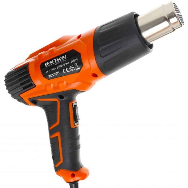 *OFERTELE-IEPURASULUI* Suflanta aer cald Kraft&Dele KD10391, 2000W, 2 trepte, 550ᵒC