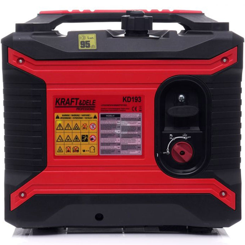 Generator curent silentios KRAFTSON % Import Polonia %  193, 230V, 4 timpi, stabilizator tensiune (AVR)