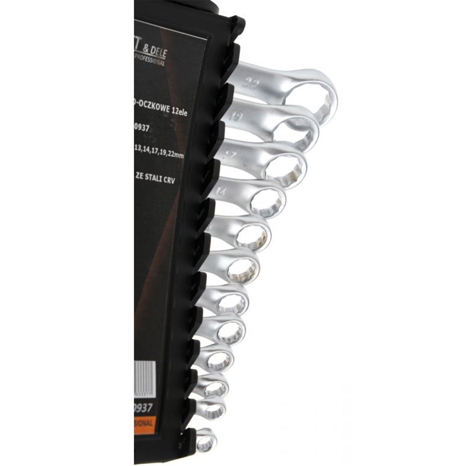 Set de chei combinate, 12 piese, Kraft&Dele KD10937, 6-22MM
