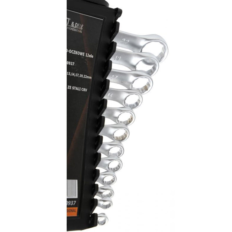 *OFERTELE-IEPURASULUI* Set de chei combinate, 12 piese, Kraft&Dele KD10937, 6-22MM