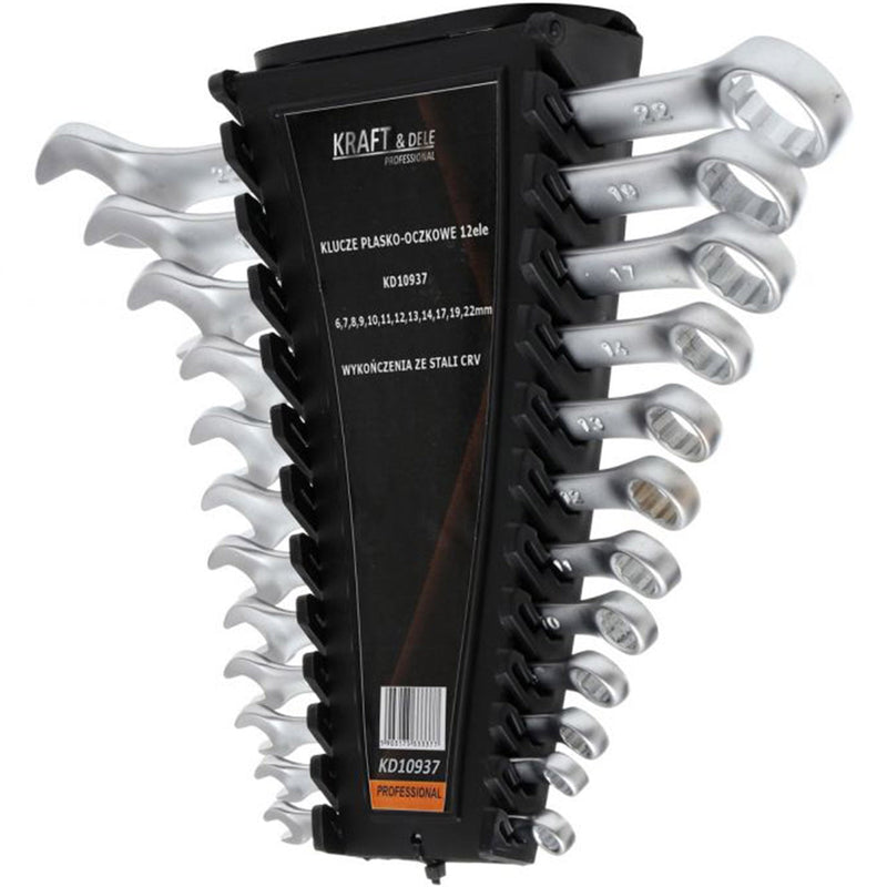 *OFERTELE-IEPURASULUI* Set de chei combinate, 12 piese, Kraft&Dele KD10937, 6-22MM