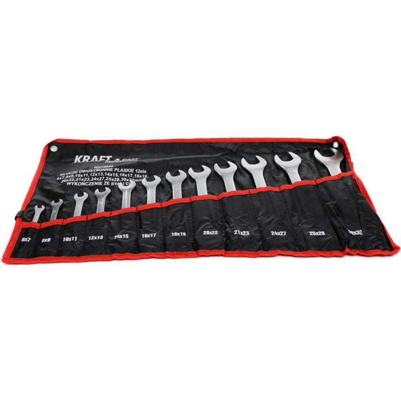 *OFERTELE-IEPURASULUI* Set chei fixe, 12 piese, Kraft&Dele KD10934, 6-32MM