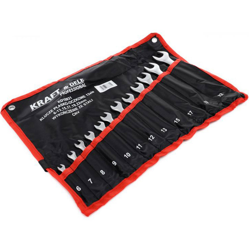 *OFERTELE-IEPURASULUI* Set de chei combinate, 12 piese, Kraft&Dele KD10931, 6-22MM