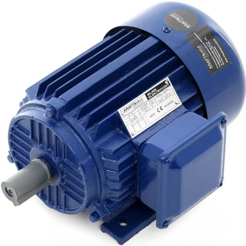 Motor electric trifazat KRAFTSON % Import Polonia %  1809, 0.75KW, 2730RPM, carcasa fonta