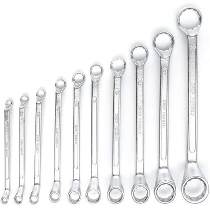 Set chei inelare cu cot, 10 piese, Kraft&Dele KD10929, 6-32MM