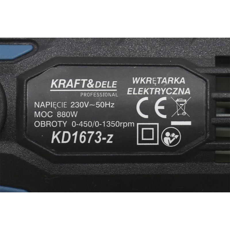 *BLACK-FRIDAY* Surubelnita de impact electrica Kraft&Dele KD1673-Z, 880W, 1350RPM