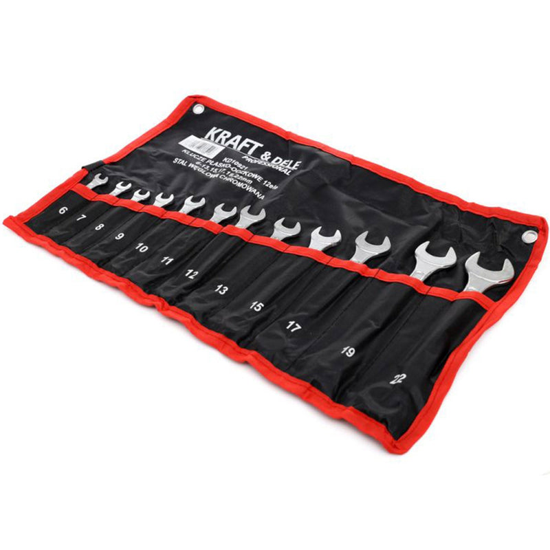 *OFERTELE-IEPURASULUI* Set de chei combinate, 12 piese, Kraft&Dele KD10921, 6-22MM