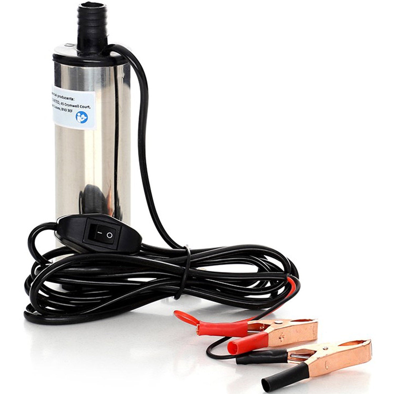 Pompa transfer lichide Kraft&Dele KD1172, 12V cu autoamorsare, pentru motorina sau ulei
