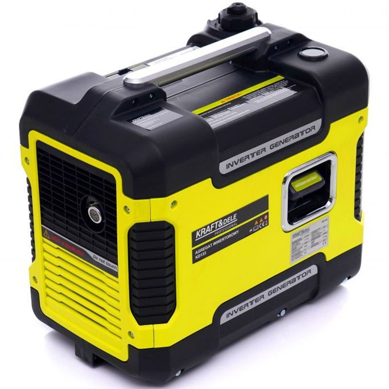 Generator curent silentios KRAFTSON % Import Polonia %  133, 230V, 3CP, stabilizator tensiune (AVR)