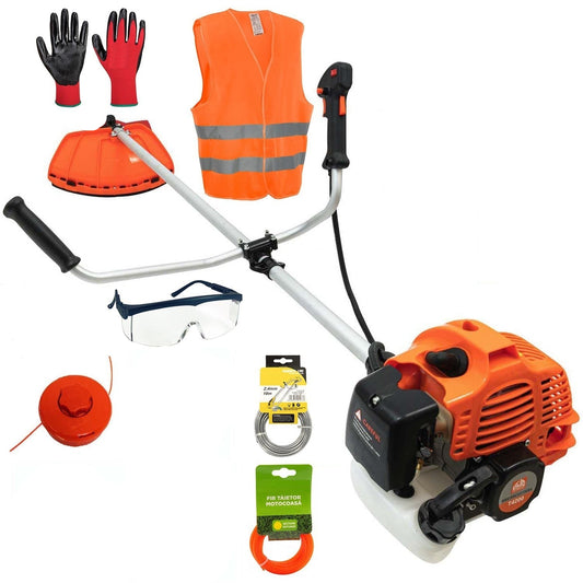 *PROMO* Motocoasa ALPIN PROFI® Porto 4680, 6CP, 11000RPM + Sistem Taiere, Extra accesorii