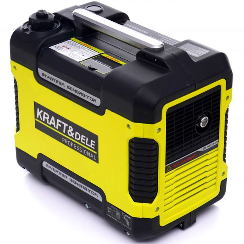 Generator curent silentios KRAFTSON % Import Polonia %  133, 230V, 3CP, stabilizator tensiune (AVR)