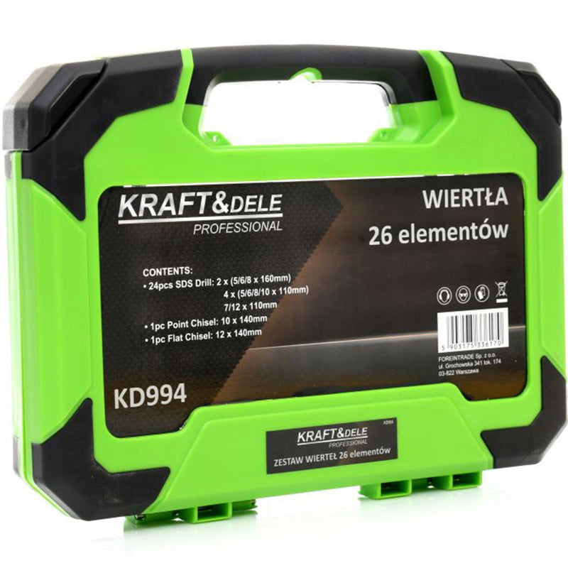 *OFERTELE-IEPURASULUI* Set burghie metal/beton/lemn Kraft&Dele KD994