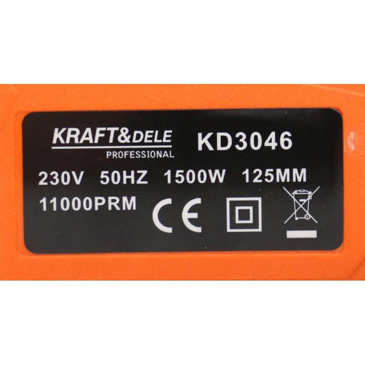 Polizor unghiular / flex Kraft&Dele KD3046, 1500W, 12000 RPM, disc 125mm