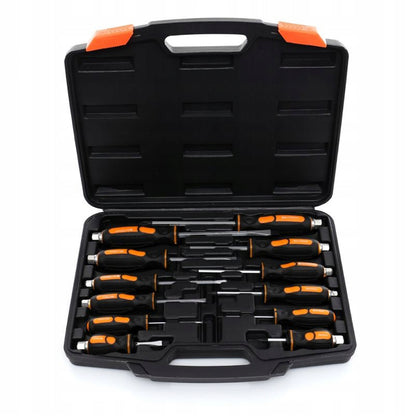 Set surubelnite cu varf magnetic Kraft&Dele KD10284, 12buc
