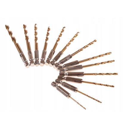 *OFERTE-DE-VARA* Set burghie din titan Kraft&Dele KD982, 13buc