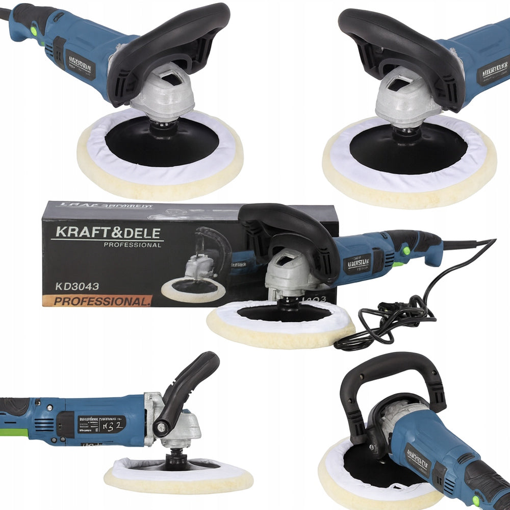 Masina de lustruit si polisat Kraft&Dele KD3043, 2600W, 180 mm