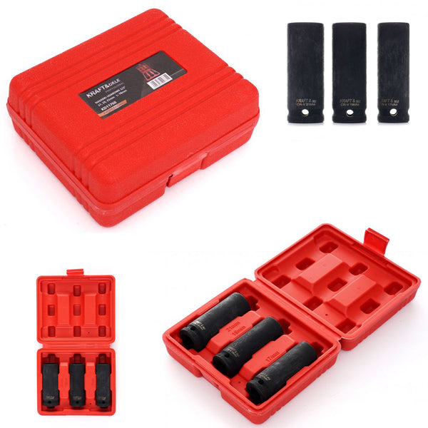 *OFERTELE-IEPURASULUI* Set 3 prize cu impact Kraft&Dele KD11750, 1/2", 17-21mm